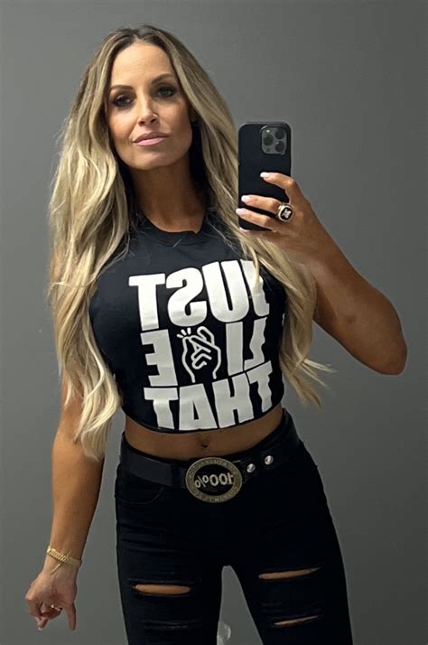 trish status nude|WWE legend Trish Stratus poses topless and reveals fitness.